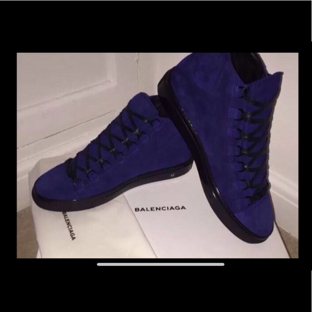 balenciaga arena blue